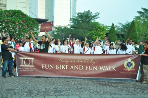 Fun & Healthy Sunday at Sampoerna Fun Day